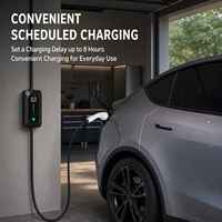 Chargeur de véhicule électrique portable 3,3 kW 7 kW Type 1 Type 2 NACS GB/T |   Fabricant OEM ODM personnalisé pour la vente en gros