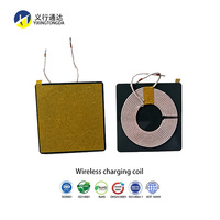 Bobine de charge inductive ronde carrée Yxtd, norme Qi, bobine de charge sans fil WPC