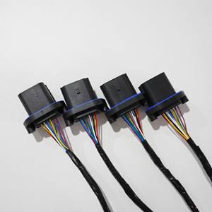 Изготовленный на заказ аудио силовой кабель Электрический скутер жгут проводов силиконовый провод - Product Image 4