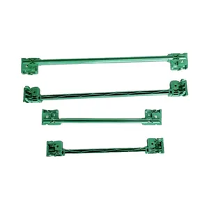 Carril de guía ZSTC Schroff con codificación para CompactPCI/ VME64x, Offset 0,1 ", 160mm, verde, SPQ 50 64560