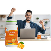 Comprimés de vitamine C de qualité supérieure YUZIBO, complément pour renforcer le système immunitaire, soutien antioxydant, santé des hommes et des femmes adultes, soin de la peau, végétalien