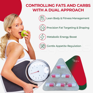 Capsule Dimagranti Naturali ad Azione Rapida, Efficaci per Sopprimere l'Appetito, Supporto Brucia Grassi, Pillole per il Controllo del Peso, Integratore Alimentare - Product Image 3