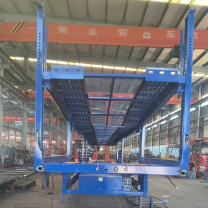 Camión de Transporte de Plataforma Semirremolque de Alta Resistencia <span class=keywords><strong>HG700</strong></span> Directo de Fábrica, Capacidad de Carga Útil de 10001-15000 kg, Transportador de Automóviles Personalizado - Product Image 2