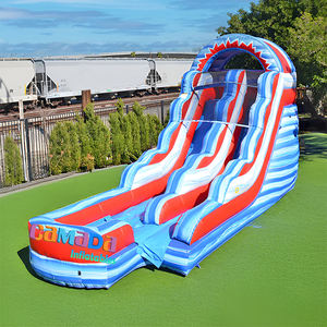 ¡Gran Oferta! Nuevo Castillo Hinchable Comercial para Niños y Adultos, Tobogán Acuático Combinado de PVC para Uso Doméstico - Product Image 3