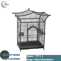 Prix préférentiel grandes cages à oiseaux supplémentaires 601 importation plateaux en fer à motif animal antique 6By5 vol cages à oiseaux à vendre
