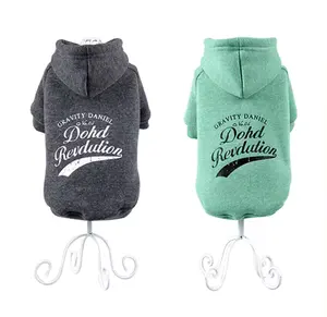 Premium Cotton Dog Hoodie Clothing For Stylish And Comfortable Pet Outfits Various Sizes Available