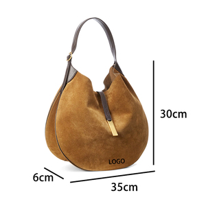 <span class=keywords><strong>Paparazzi</strong></span> – sacs à main en Faux daim pour femmes, grand sac à bandoulière simple, PA0236, usine de Guangzhou, du oman - Product Image 2