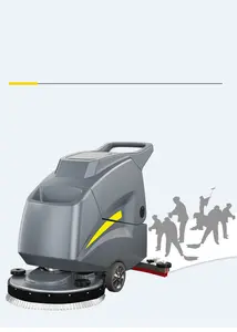 Floor Scrubber Floor Scrubber Machine Floor Cleaning Sweeping Brooms And Brushes Stone Machinery Cleaning Machine