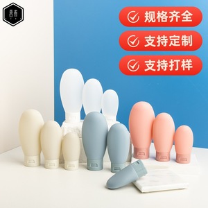 Nordic Style Travel Bottles 30ml 60ml 100ml For Cosmetics Shampoo Toner With Cover Reusable Toiletries Kit - Product Image 5