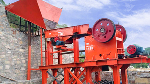 เครื่องบดกรามแบบพกพาความจุ20-1600TPH สายการบดหินที่มีแบริ่งเครื่องยนต์เกียร์ส่วนประกอบหลัก PLC jinye - Product Image 6