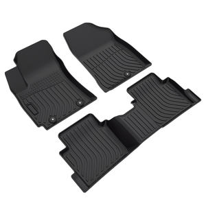 Accessoires de voiture Ensemble complet de tapis de pied de voiture en TPE tous temps personnalisés pour <span class=keywords><strong>Hyundai</strong></span> <span class=keywords><strong>Kona</strong></span> SX2 <span class=keywords><strong>2023</strong></span>-Tapis de voiture - Product Image 1