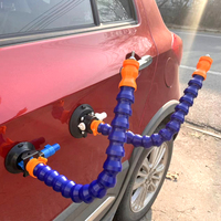 Outils de réparation de bosses de voiture : Support de lampe réglable de 4 pouces pour lampe de débosselage sans peinture et kit de lampe de contrôle d'éclairage