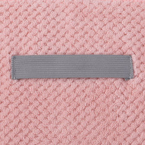 カスタムロゴソフト吸収性マイクロファイバーワッフルヘアターバンラップタオル - Product Image 4