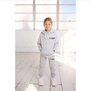 Mysweeby - Conjunto de Ropa Deportiva Personalizada al por Mayor para Niños, Sudadera con Capucha para Niñas, Conjunto de Ropa Infantil de Otoño - Product Image 3