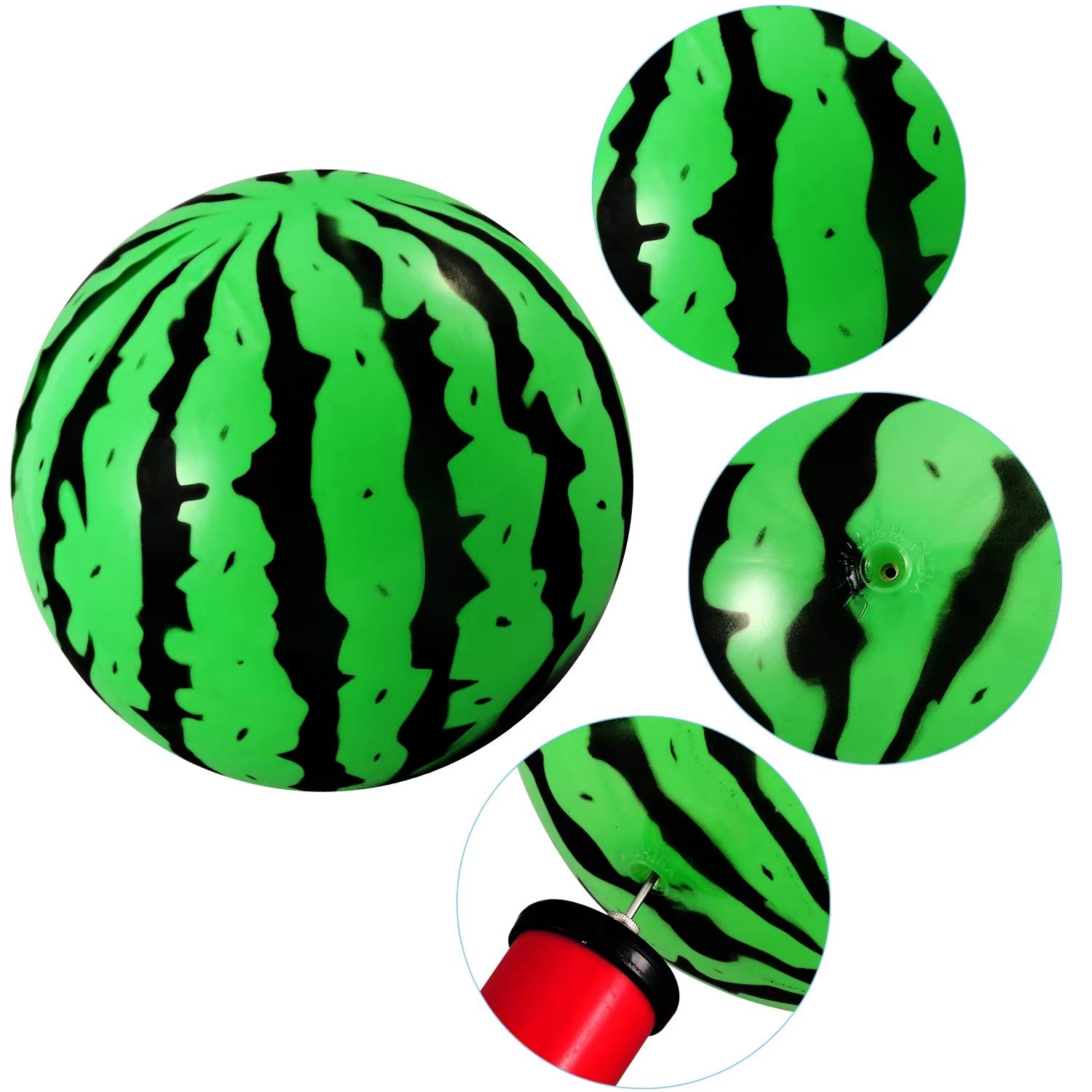 Pelota inflable de PVC para niños, juguete suave de 5 piezas, con Pelota inflable de PVC para niños, juguete suave de 5 piezas, con