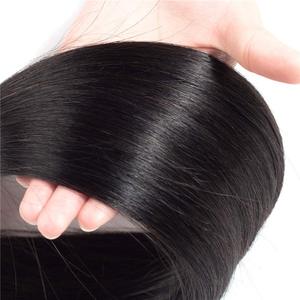 Kích Thước Dài 30 32 34 Inch Brazil Tóc Weave Extension Dropshipping Chồn Tóc Trinh Nữ Lớp Biểu Bì Phù Hợp Bó Sóng Thẳng - Product Image 3
