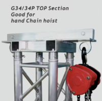 PLUSTRUSS Support au sol en aluminium Truss Lift Tower Stage Truss Display Lifting System Components Top
