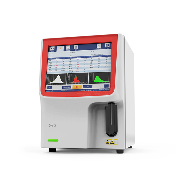 SY-B139V Clinic Vet Open System Hematology Analyzer Animal CBC Hematology Machine