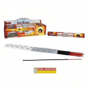 Sai Baba Incense Sticks 20 Count Dual Display Pack For Spiritual Use - Product Image 2