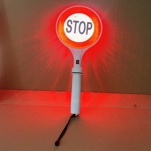 لافتة تحذير مرورية يدوية وامضة - Product Image 6