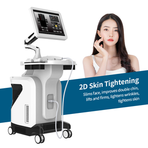 Appareil de raffermissement cutané 2D, machine de beauté anti-âge, raffermissement du visage, réduction de la graisse, rajeunissement de la peau, 8 cartouches d'encre - Product Image 1