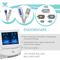 Sphères de drainage lymphatique endo 8D amincissant le rouleau de mise en forme de V sculpter le rouleau de boule intérieure amincissant Endorshape