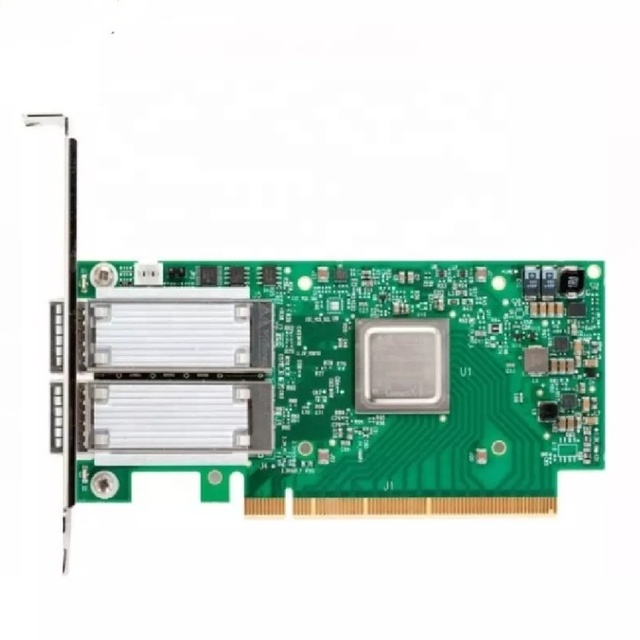 Connect X-5 Ex EN Network Interface Card 100GbE Dual-port QSFP28 PCIe Gen 4.0 X16 MCX516A-CDAT
