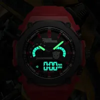 Mark Fairwhale Transformers Megatron Bumblebee Elektronik Saat 10atm Su Geçirmez Kauçuk Kayış 49mm Kadran Spor Kol Saati FW-7110