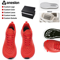 Chaussures de sport pour hommes à bout large, respirantes, en maille, à lacets, avec logo personnalisé, fabriquées par un fabricant OEM