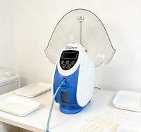 Masque facial à oxygène portable, instrument de beauté pour thérapie par dôme, spray anti-âge, machine de thérapie faciale à oxygène 02 Toderm