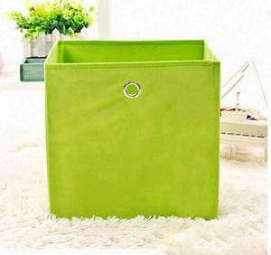 Caja de almacenamiento para el baño, caja de almacenamiento plegable de tela, caja de almacenamiento para dormitorio, caja de almacenamiento para sala de estar, caja de almacenamiento para muebles del hogar - Product Image 3