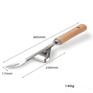 Ensemble d'outils de <span class=keywords><strong>jardin</strong></span> en acier inoxydable |   Pelle de jardinage, cultivateur, râteau <span class=keywords><strong>pour</strong></span> plantes en pot - Product Image 6