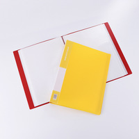 Carpeta de Archivos A4 al por Mayor con Página Interior Transparente, Carpeta de PU para Organización de Exámenes y Productos de Archivo