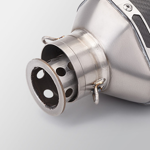 Enchufe de silenciador N2, convertidor catalítico Universal de 60mm para modificación de motocicleta, nueva condición, compatible con modelos 450SR Z650 <span class=keywords><strong>MT09</strong></span> 800NK - Product Image 4