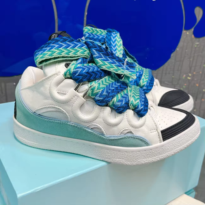 Zapatillas deportivas retro de diseñador de alta calidad, de lujo, con suela gruesa, estilo casual, de cuero, para caminar. - Product Image 3