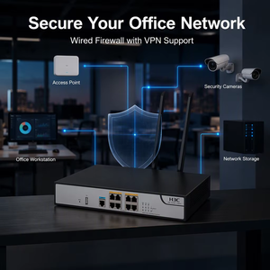Firewall H3C SecPath F1003-L con 8 Puertos GE, NGFW, VPN Gateway, IPSec, SSL, L2TP, NAT, IPv6, Seguridad de Red - Product Image 2