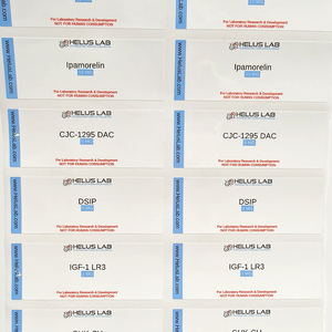 Etiqueta Adhesiva para Vacunas, Cuidado de la Salud, Laboratorio, Material BOPP Blanco, Laminación Brillante, Etiqueta de Producto para la Industria Médica - Product Image 6