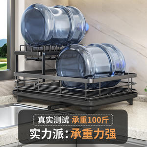 Escurridor de Platos Cuadrado Chaozhou con Bandeja de Secado Rápido, Estante de Almacenamiento Doméstico para Platos, Tazones, Tazas y Palillos - Product Image 5