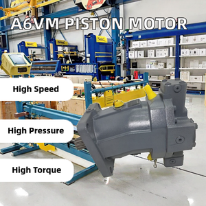 Motores Hidráulicos de Pistón de la Serie A6VM, A6VM107, A6VM55, A6VM80, A6VM28HD1/63W-VZB020B, 10 Nm de Torque, 1000 RPM, Eje de 10 mm, 100 - Product Image 1