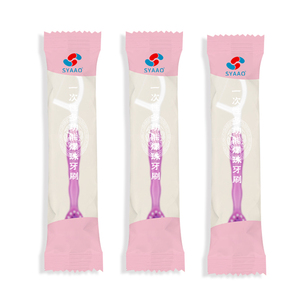 Juego Dental portátil todo en uno, cerdas suaves, cepillo de dientes desechable, cuentas de pasta de dientes para uso doméstico, PP - Product Image 1