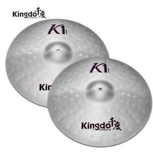 Cymbales de batterie Kingdo 2026 en alliage métallique, économiques, K1 18 pouces, instruments de musique, ensemble de cymbales, cymbales de batterie - Product Image 3