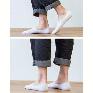 Plus Size <b>Men's</b> <b>No</b> <b>Show</b> <b>Socks</b>, Summer Cotton Ankle <b>Socks</b>, Breathable Sweat Absorbing Anti Odor <b>Socks</b> - Product Image 6
