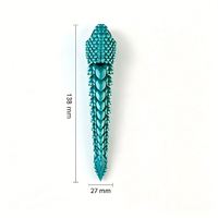 2026 Design Matte Texture Print-in-Place Snake Seasonal Collectible