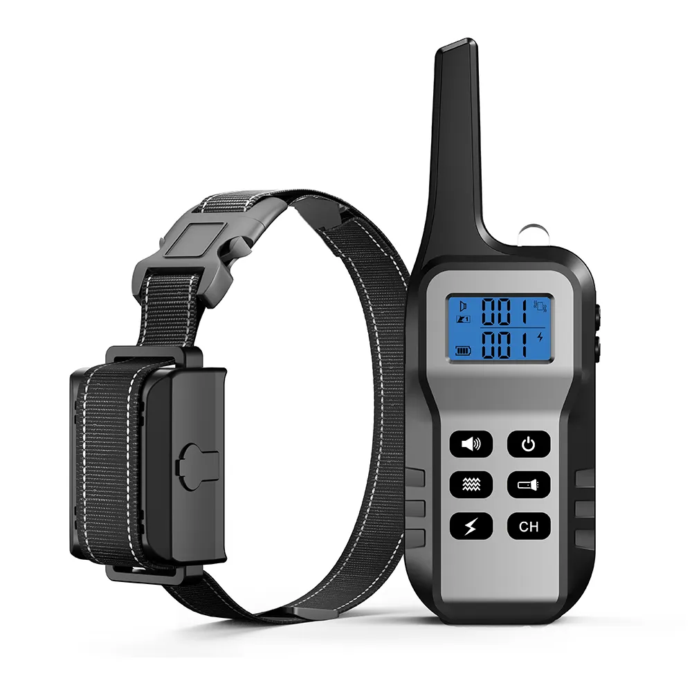 Wholesale factory directly price rechargeable dog training collar best dog pet853 anti bark collar