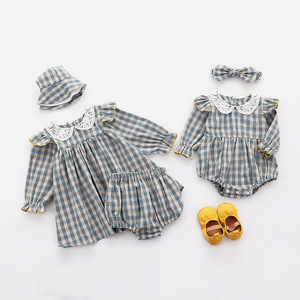 Set di Abbigliamento Estivo per <span class=keywords><strong>Neonati</strong></span> <span class=keywords><strong>Unisex</strong></span> in 100% Cotone, 2 Pezzi, Motivo Cartone Animato Antirughe per Feste di Compleanno - Product Image 3