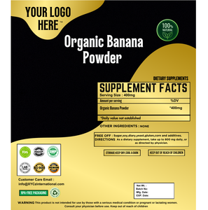 Venta caliente 100% Pure Food Grade Banana Powder Banana Fruit Powder Directo del fabricante indio - Product Image 2