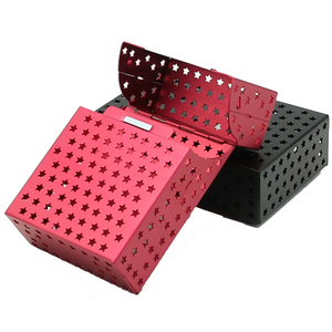 Étui à cigarettes en aluminium creux étoile 20s (SW77331D) - Product Image 1