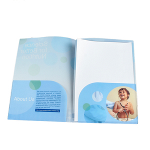 Hengyao trường nhà cung cấp của thiết kế mới nhất chất lượng cao A4 vuông thư mục tập tin trong suốt in L hình dạng PP thư mục cuốn sách - Product Image 6