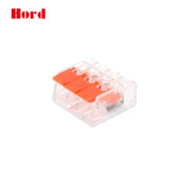 Hord Hochwertige Kupfer-PC-Steckverbinder in Orange, 412 413 414 415 418, Push-in Kabelverbinder