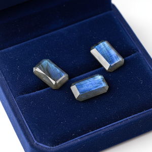 Pierre précieuse naturelle <span class=keywords><strong>Labradorite</strong></span> taillée sur mesure, coupe octogonale facettée, adaptée à la fabrication de bijoux, pierre naturelle en vrac, <span class=keywords><strong>Labradorite</strong></span>. - Product Image 1